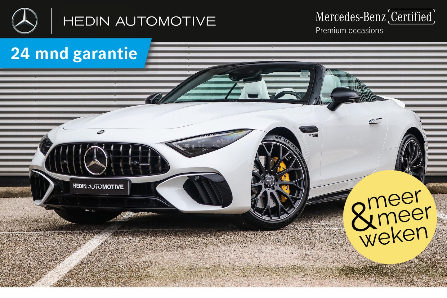 Mercedes-Benz SL-klasse Cabrio - SL 63 AMG Automaat 4MATIC+ | Premium Plus Pakket | AMG Nightpakket II - AutoWereld.nl