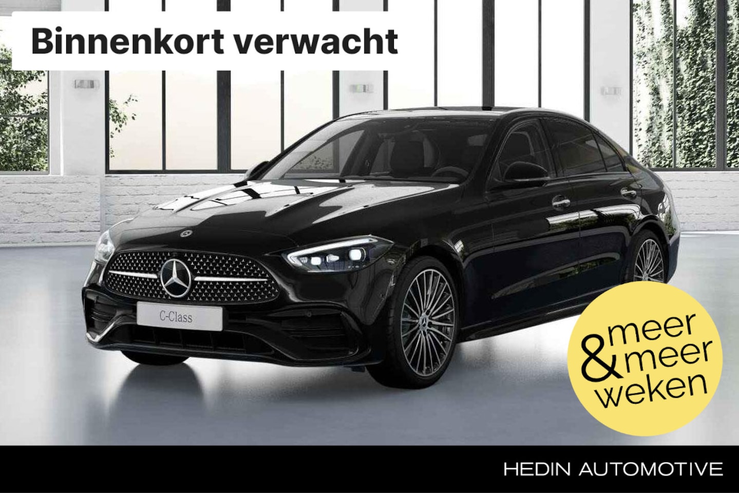 Mercedes-Benz C-klasse - C 200 Limousine Automaat AMG Line | Premium Plus Pakket | Nightpakket | Distronic - AutoWereld.nl