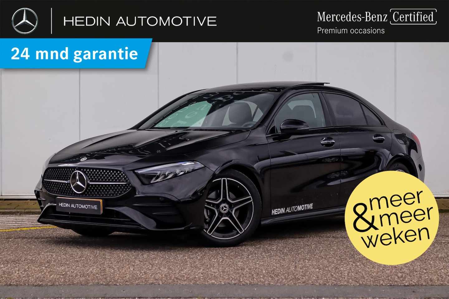 Mercedes-Benz A-klasse - Limousine A 180 Automaat Star Edition AMG Line | Nightpakket | Panoramadak - AutoWereld.nl