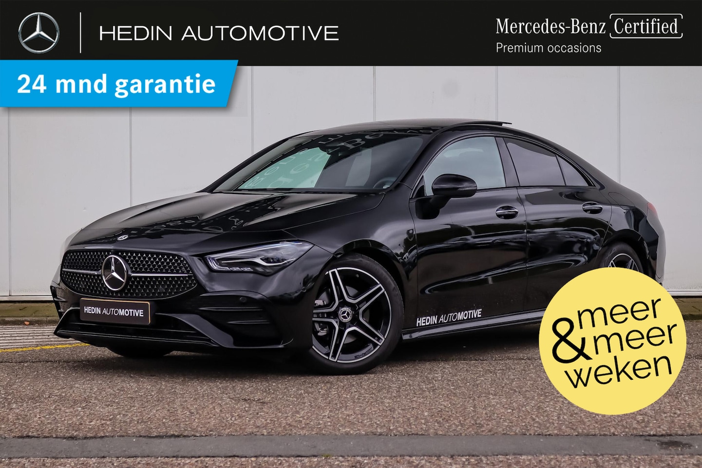 Mercedes-Benz CLA-Klasse - CLA 180 Coupé Automaat Star Edition AMG Line | Nightpakket | Panoramadak - AutoWereld.nl