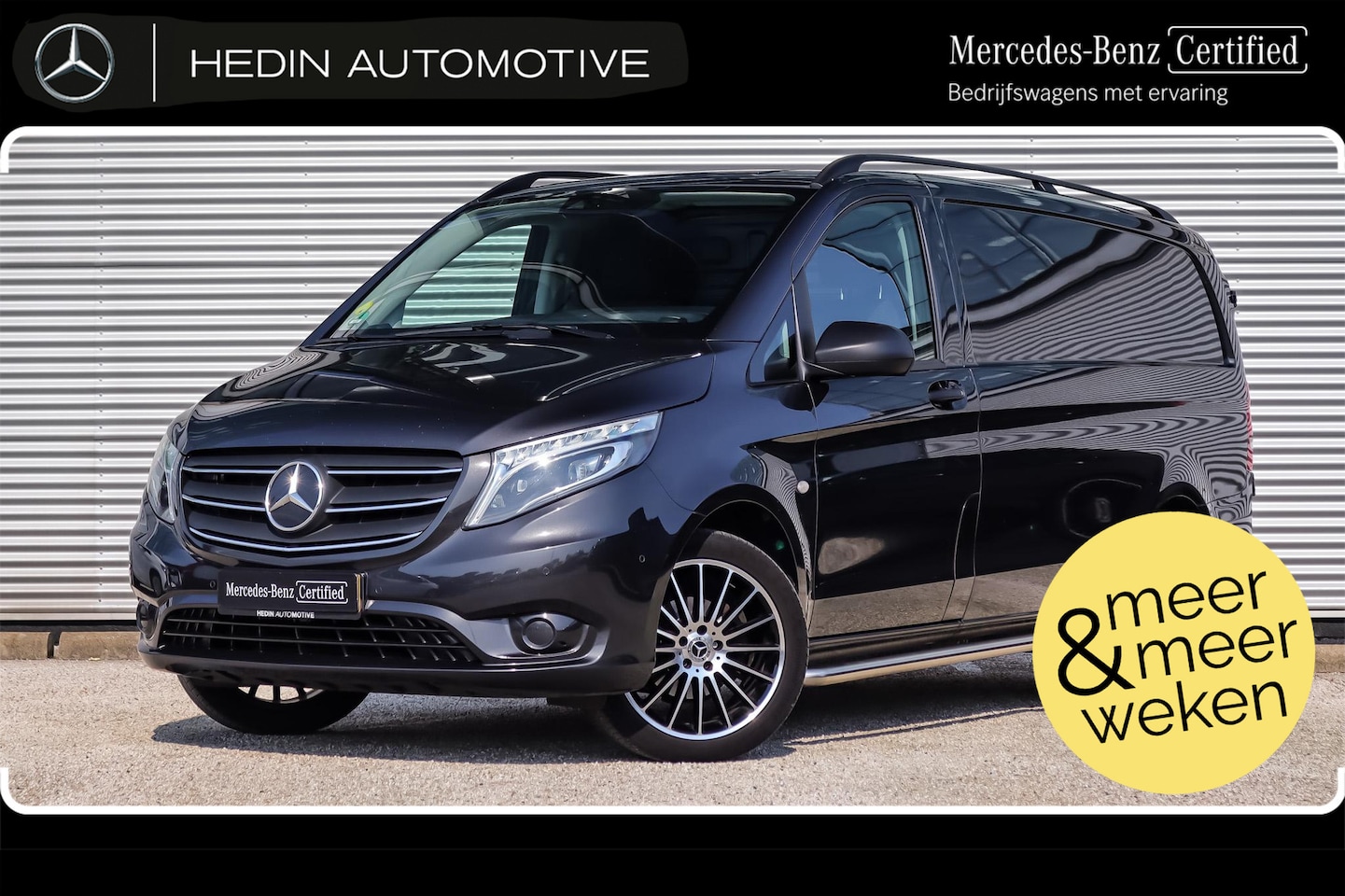 Mercedes-Benz Vito - 114 L2 Automaat | Trekhaak | Parktronic | Camera | LED | Stoelverwarming | Climate Control - AutoWereld.nl