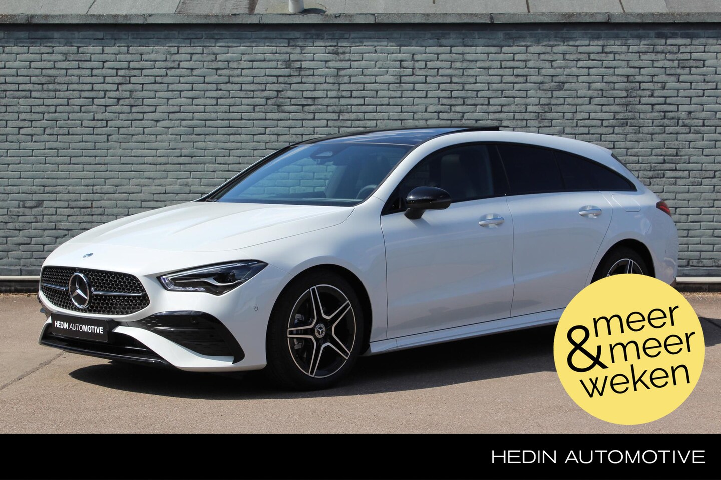 Mercedes-Benz CLA-klasse Shooting Brake - CLA 180 AMG Line | Premium Pakket | Nightpakket | Winter Pakket | Panoramadak | Advanced S - AutoWereld.nl