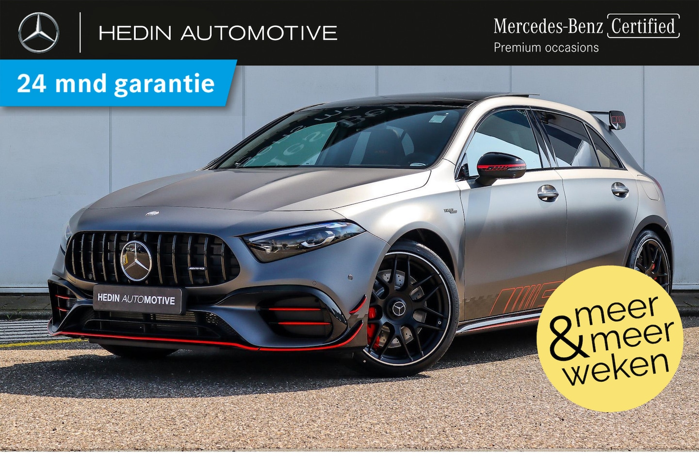 Mercedes-Benz A-klasse - A 45 S AMG Automaat 4MATIC+ Street Style Edition | Premium Plus Pakket | AMG Nightpakket I - AutoWereld.nl