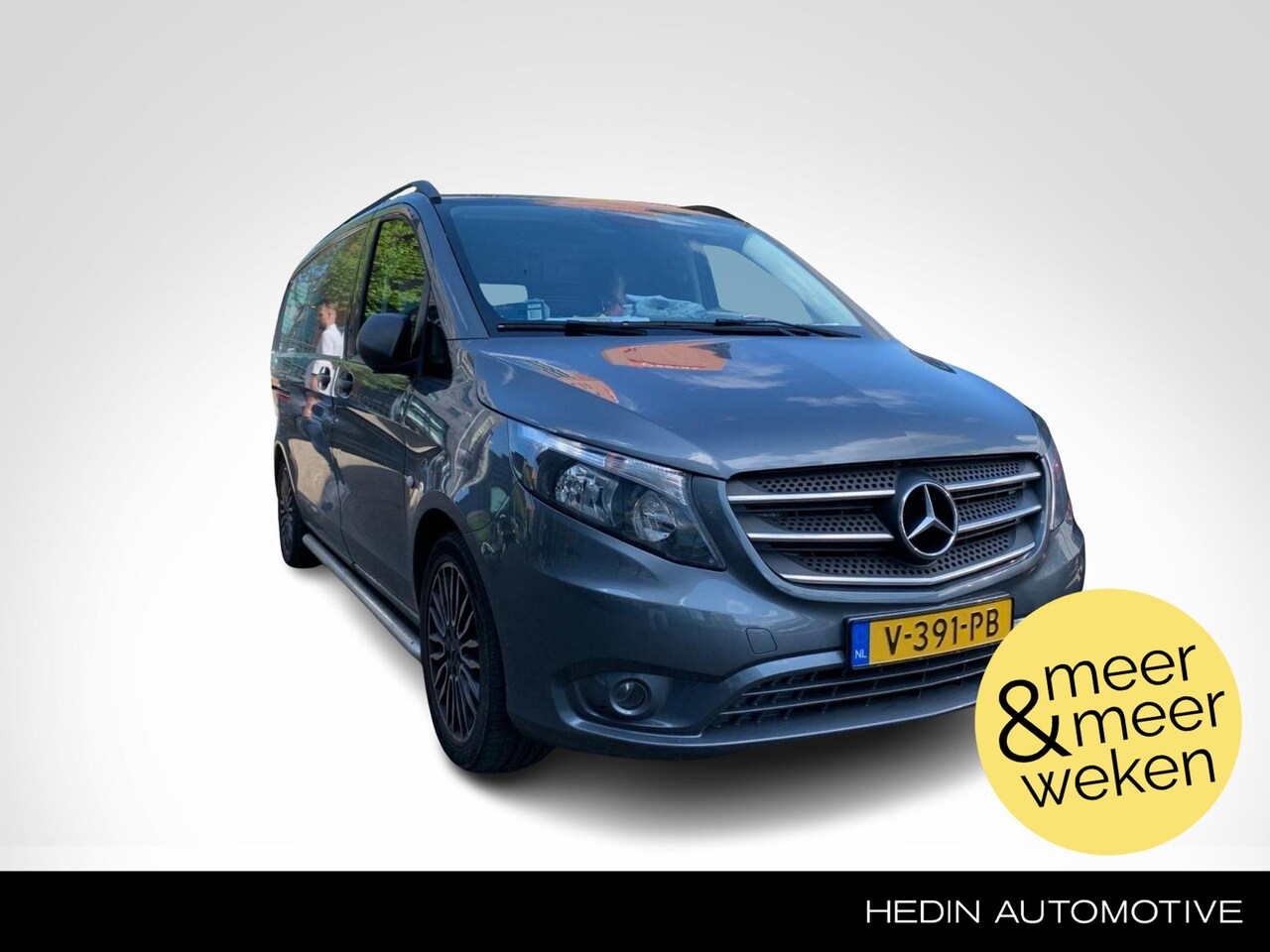 Mercedes-Benz Vito - 116 L2 Automaat | Trekhaak | Sidebars | Airco | Camera | Lichtmetalen Wielen - AutoWereld.nl