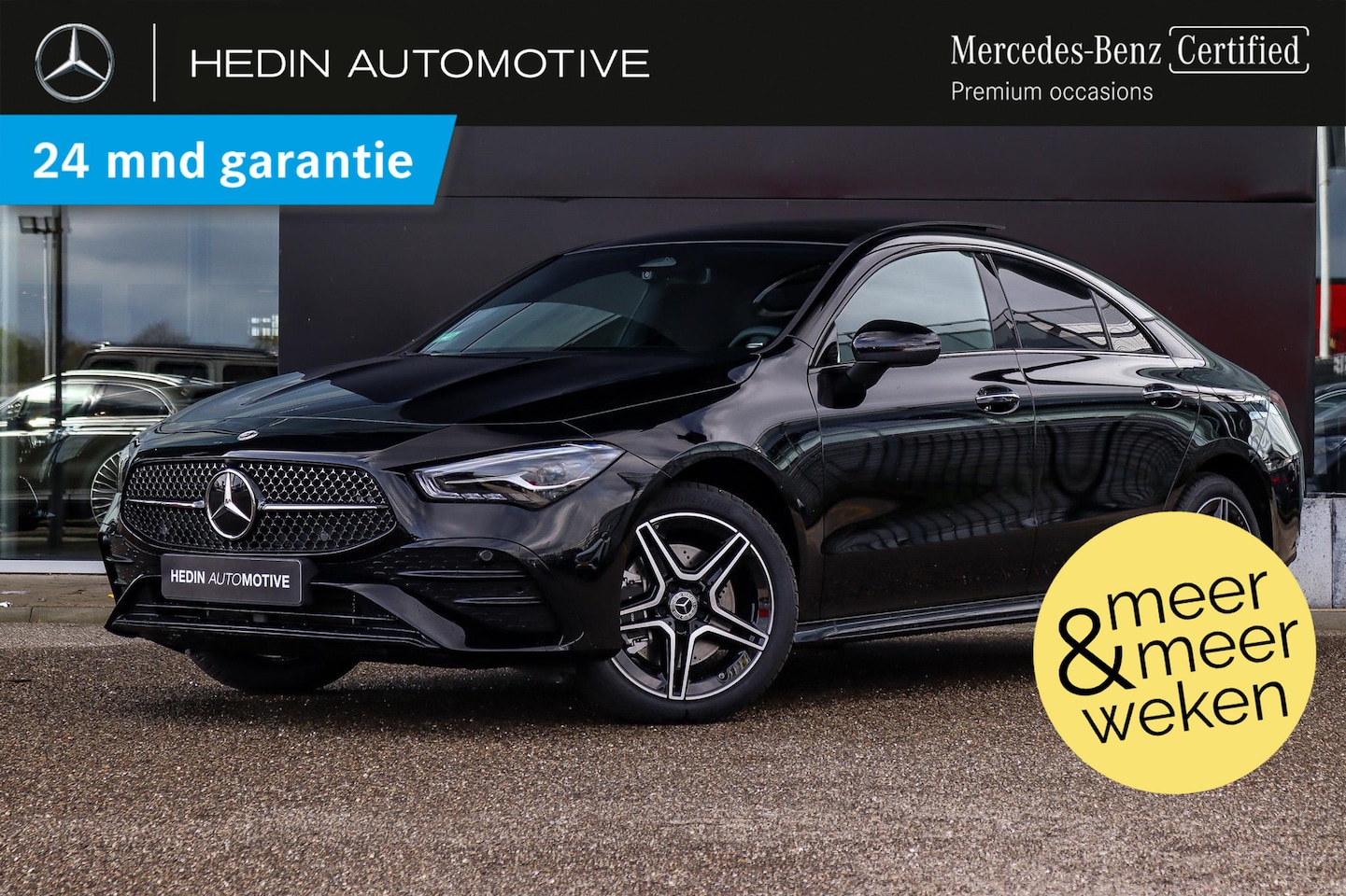 Mercedes-Benz CLA-Klasse - CLA 250e Coupé Automaat Star Edition AMG Line | Nightpakket | Panoramadak - AutoWereld.nl