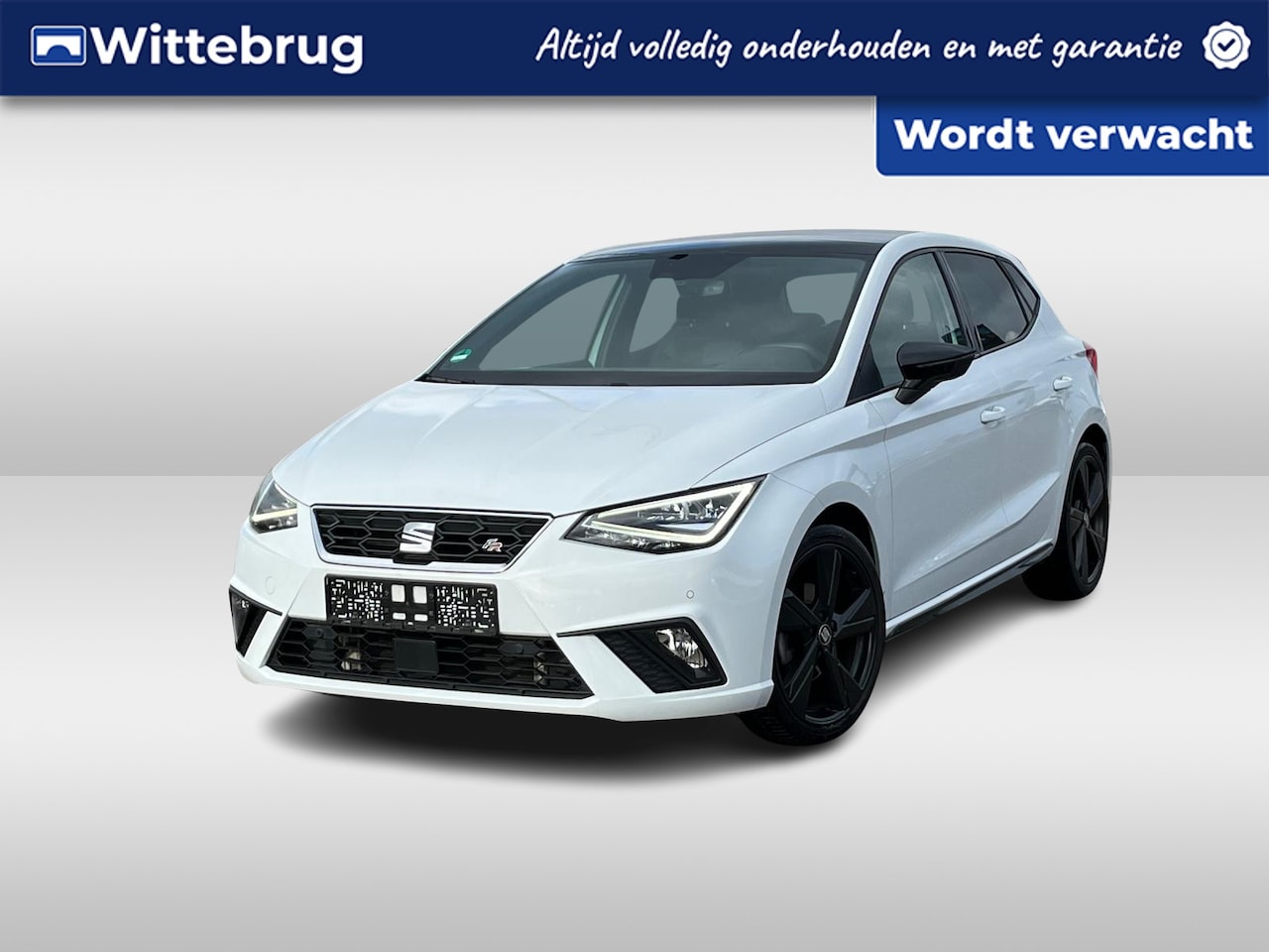 Seat Ibiza - 1.0 EcoTSI 110pk FR DSG AUTOMAAT Black edition / Panorama dak / virtual cockpit / LM 18 in - AutoWereld.nl