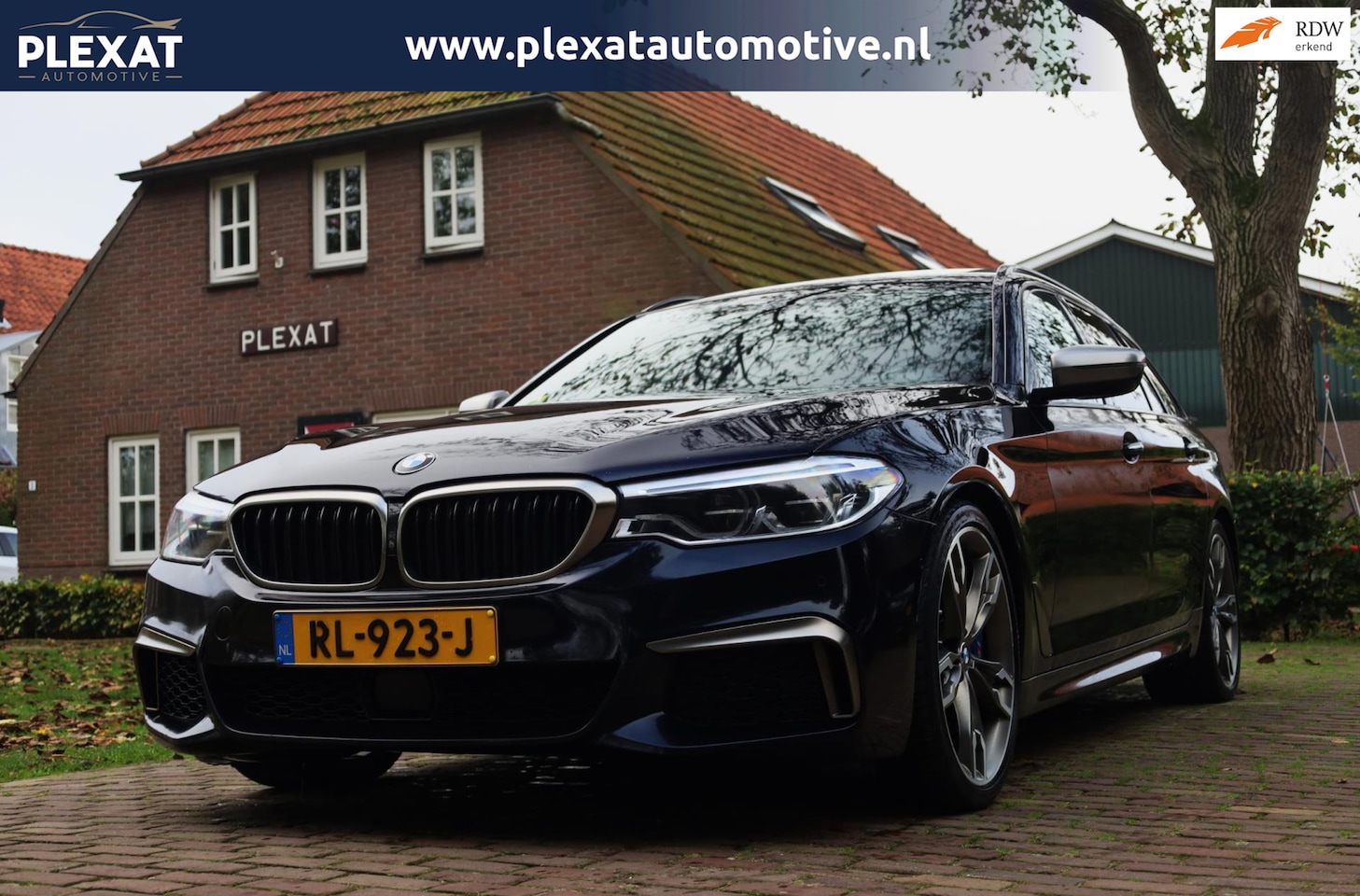 BMW 5-serie Touring - M550d xDrive High Executive Aut. | Orig. NL | Bowers & Wilkins | Panorama | Adaptief | 20 - AutoWereld.nl