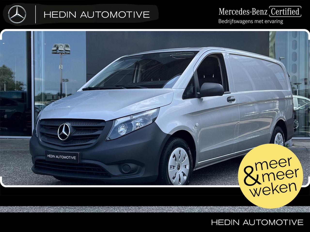 Mercedes-Benz Vito - 109 CDI Functional Lang Comfort | Cruise Control | Led verlichting laadruimte | Trekhaak - AutoWereld.nl