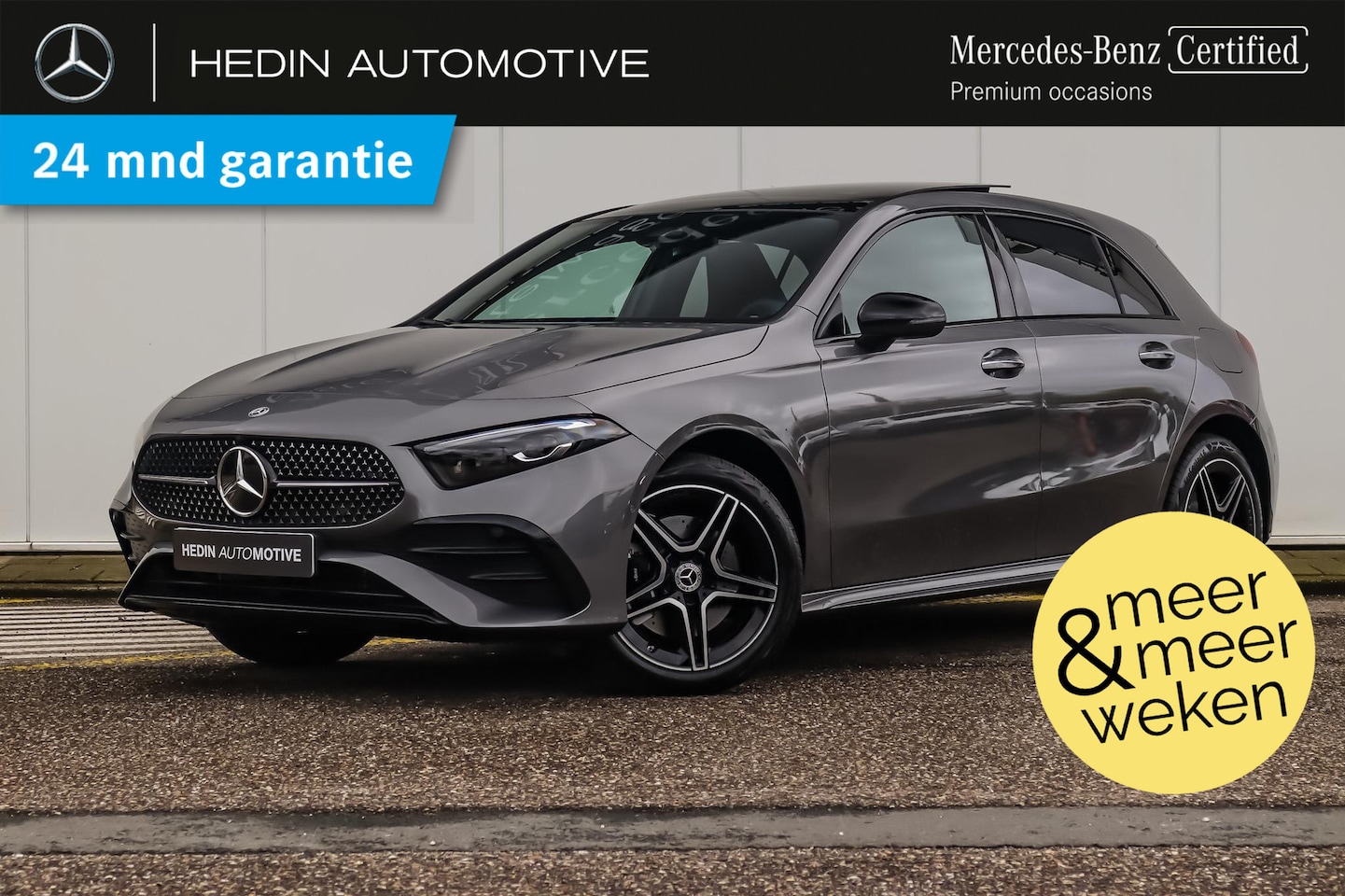 Mercedes-Benz A-klasse - A 250e Automaat Star Edition AMG Line | Nightpakket | Winterpakket | Panoramadak - AutoWereld.nl