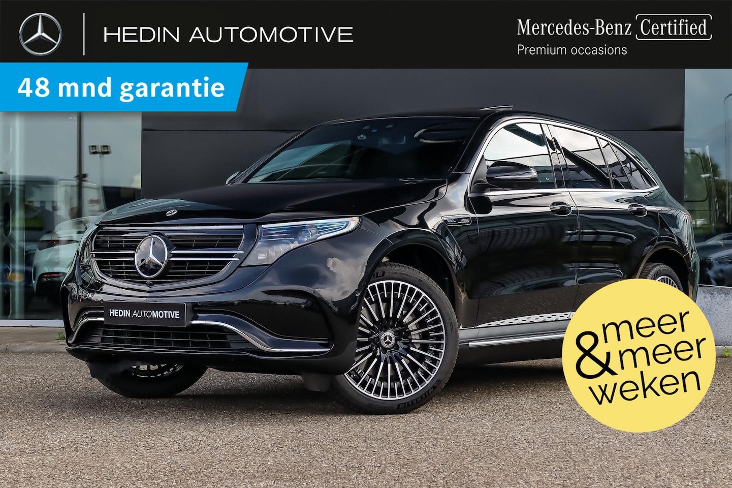 Mercedes-Benz EQC - EQC 400 4MATIC AMG Line | Premium Plus Pakket - AutoWereld.nl