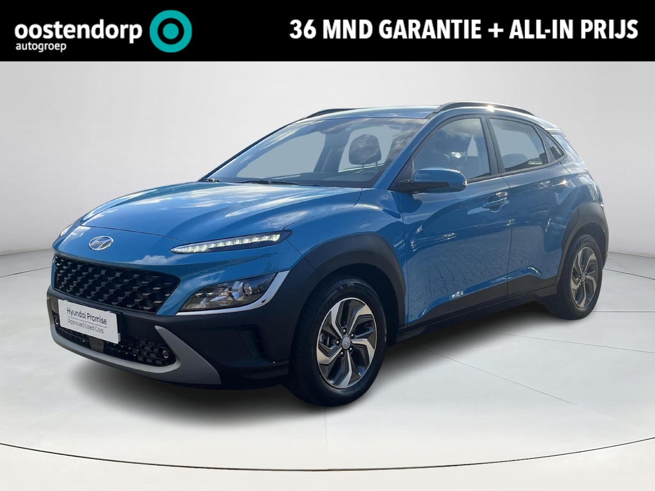 Hyundai Kona - 1.6 GDI HEV Comfort | adaptive cruise control | Lane departure warning | apple car play - AutoWereld.nl