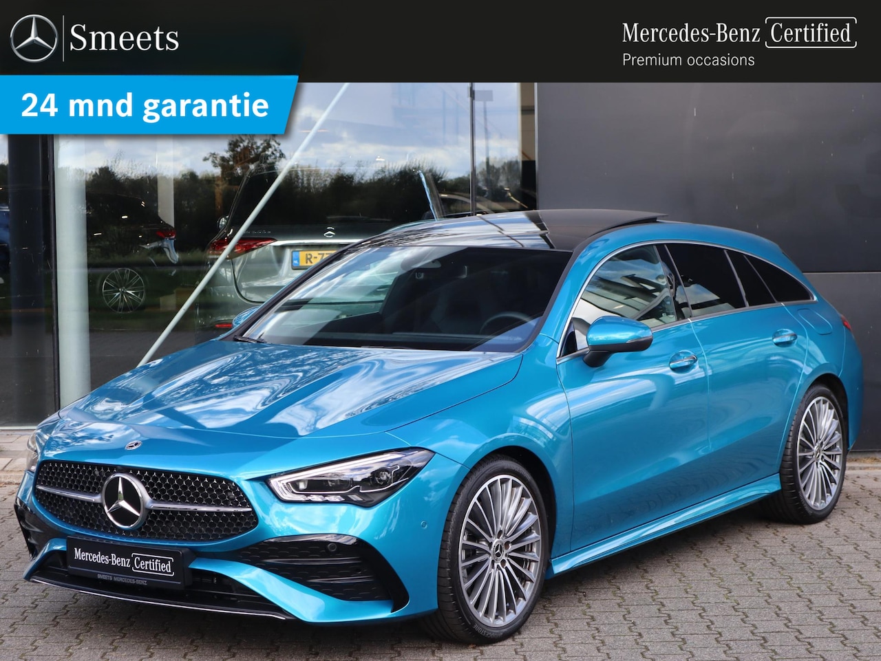 Mercedes-Benz CLA-klasse Shooting Brake - 200 AMG Line | Panoramadak | Trekhaak | Multispaak | Navigatie | Camera | Automaat - AutoWereld.nl