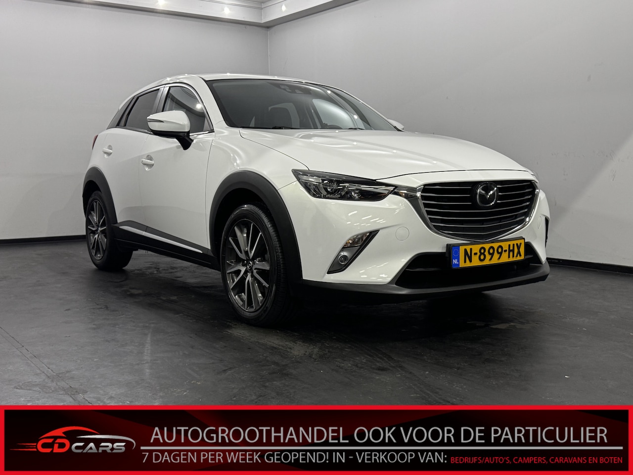 Mazda CX-3 - 2.0 SkyActiv-G 150 GT-M 4WD Leder, Camera, Navi, Clima, Stoelverwarming, Rijstrook correct - AutoWereld.nl