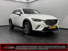 Mazda CX-3 - 2.0 SkyActiv-G 150 GT-M 4WD Leder, Camera, Navi, Clima, Stoelverwarming, Rijstrook correct