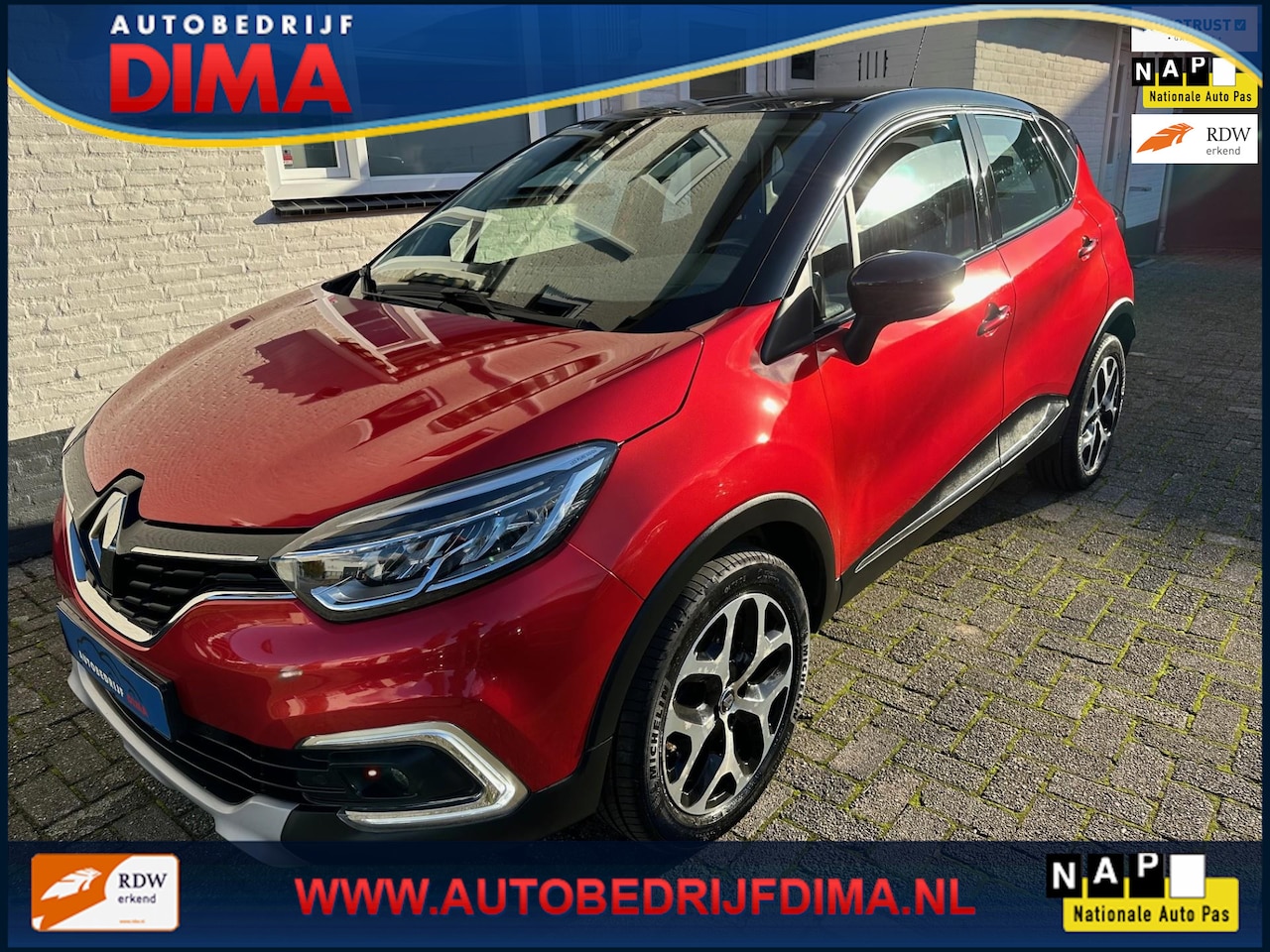 Renault Captur - 0.9 TCe Intens/ Navi/ Camera/ Full Led/ ECC/ Stoelverwarming - AutoWereld.nl