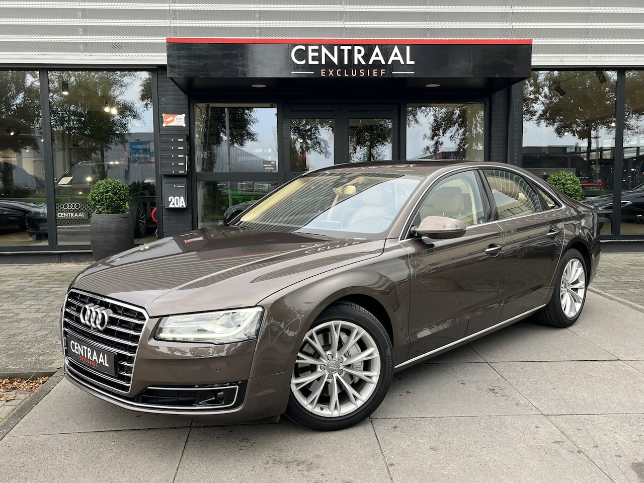 Audi A8 - 3.0 TFSI Quattro 310PK|Bose|360Camera|Memory|ACC|Keyless|Luchtvering|Leder - AutoWereld.nl