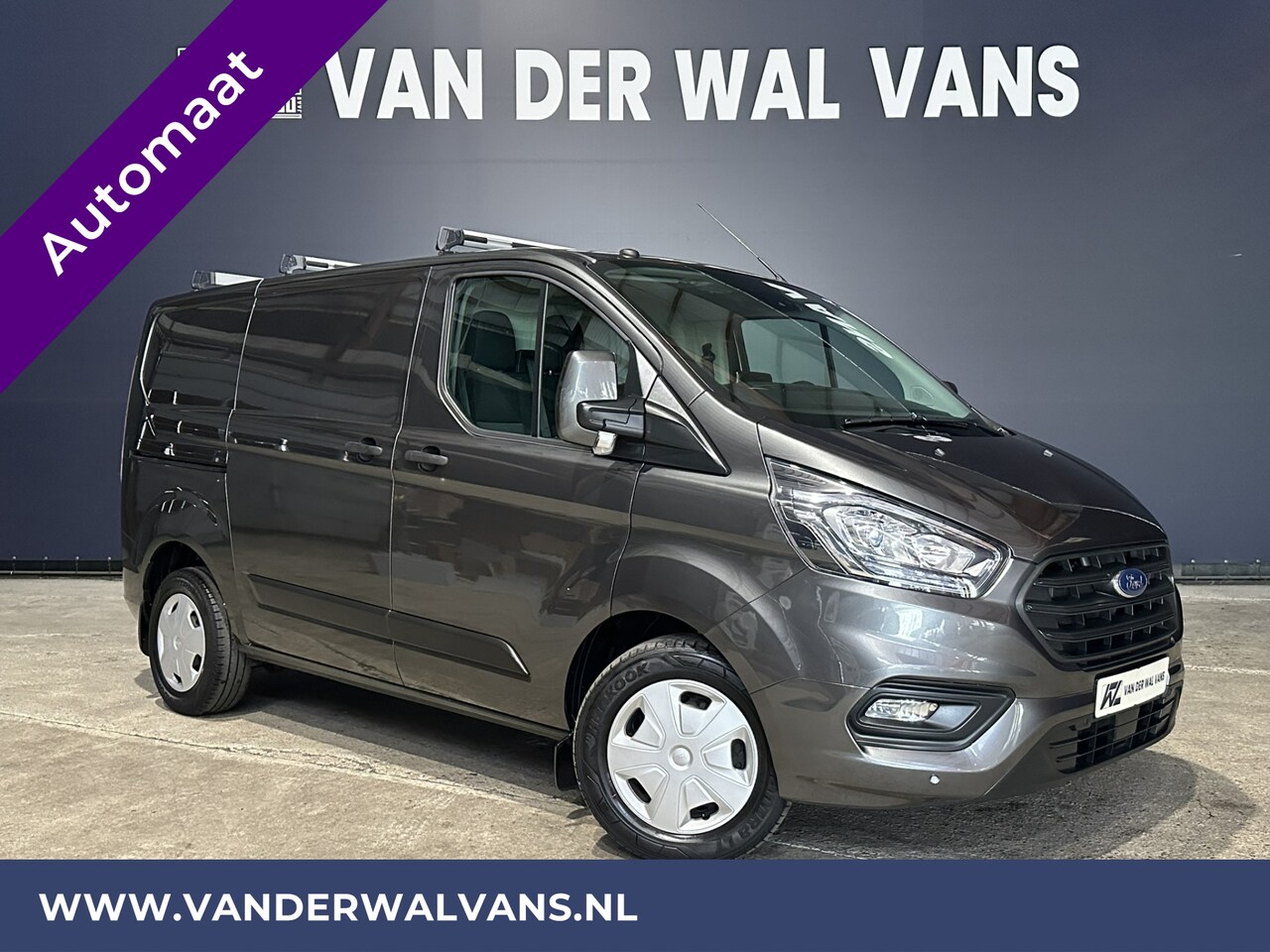 Ford Transit Custom - 2.0 TDCI 170pk Automaat L1H1 Euro6 Airco | Camera | Navigatie | Apple Carplay Trekhaak, LE - AutoWereld.nl