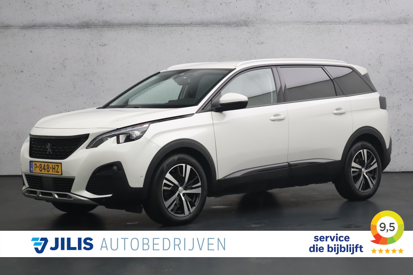 Peugeot 5008 - 1.6 e-THP GT-Line Automaat | Half lederen bekleding | LED verlichting | Parkeersensoren | - AutoWereld.nl