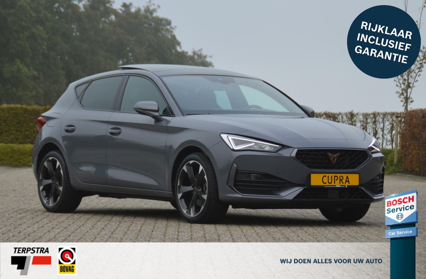 CUPRA Leon - 1.4 e-Hybrid 204 pk VZ Black Edition PHEV panodak - AutoWereld.nl