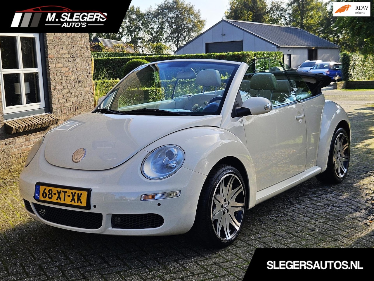 Volkswagen New Beetle Cabriolet - 1.6 Highline*Leder*Nette auto - AutoWereld.nl