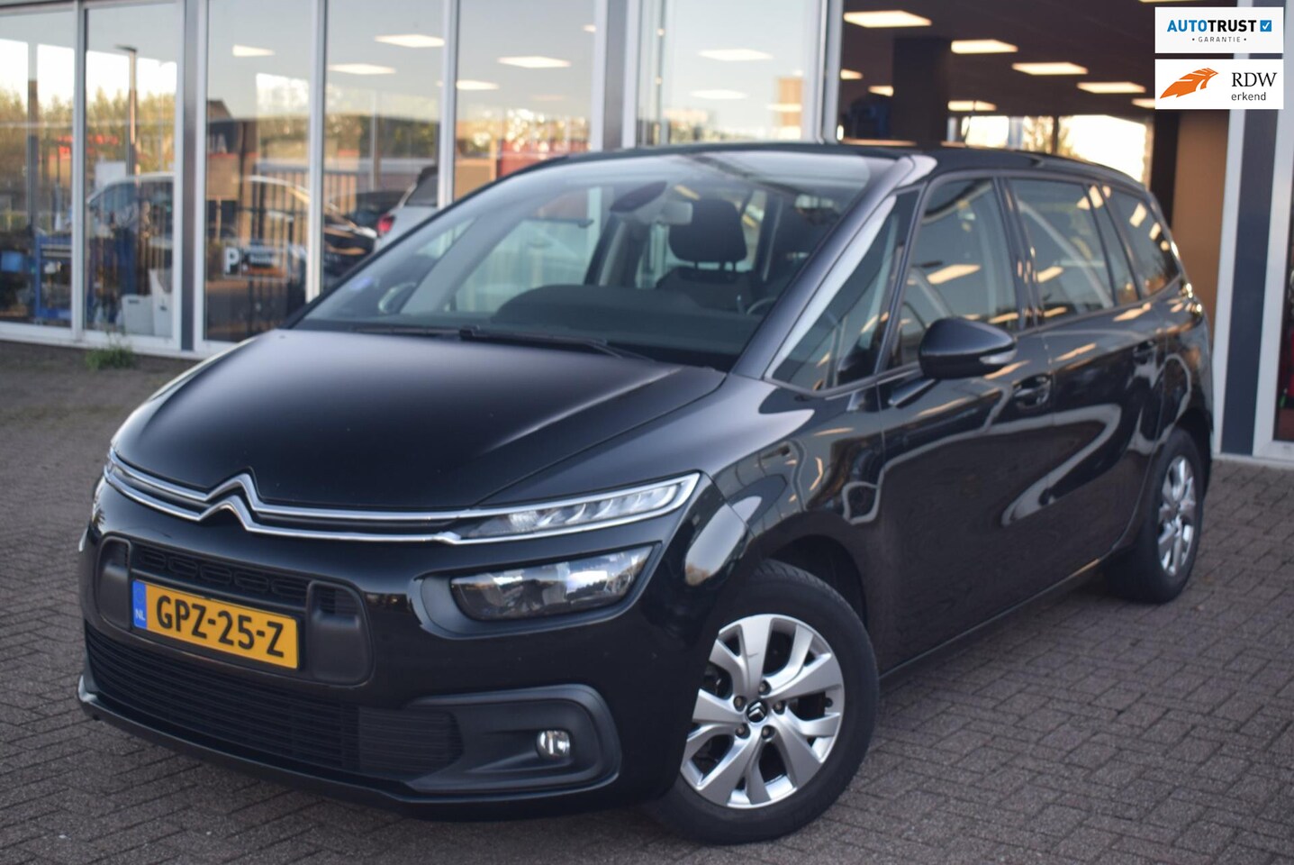 Citroën Grand C4 SpaceTourer - 1.2 PureTech Business | AUTOMAAT | NAVIGATIE | HALF LEDER | CLIMATE CONTROL | CRUISE CONTR - AutoWereld.nl