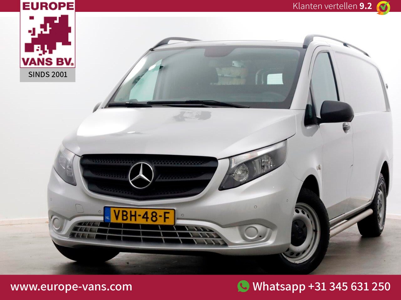 Mercedes-Benz Vito - 111 CDI 115pk E6 Lang Airco/Navi/Camera 07-2019 - AutoWereld.nl