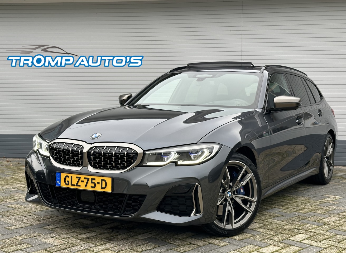 BMW 3-serie Touring - M340i xDrive High Executive|PANO|LASER|ACC|CARPLAY| - AutoWereld.nl