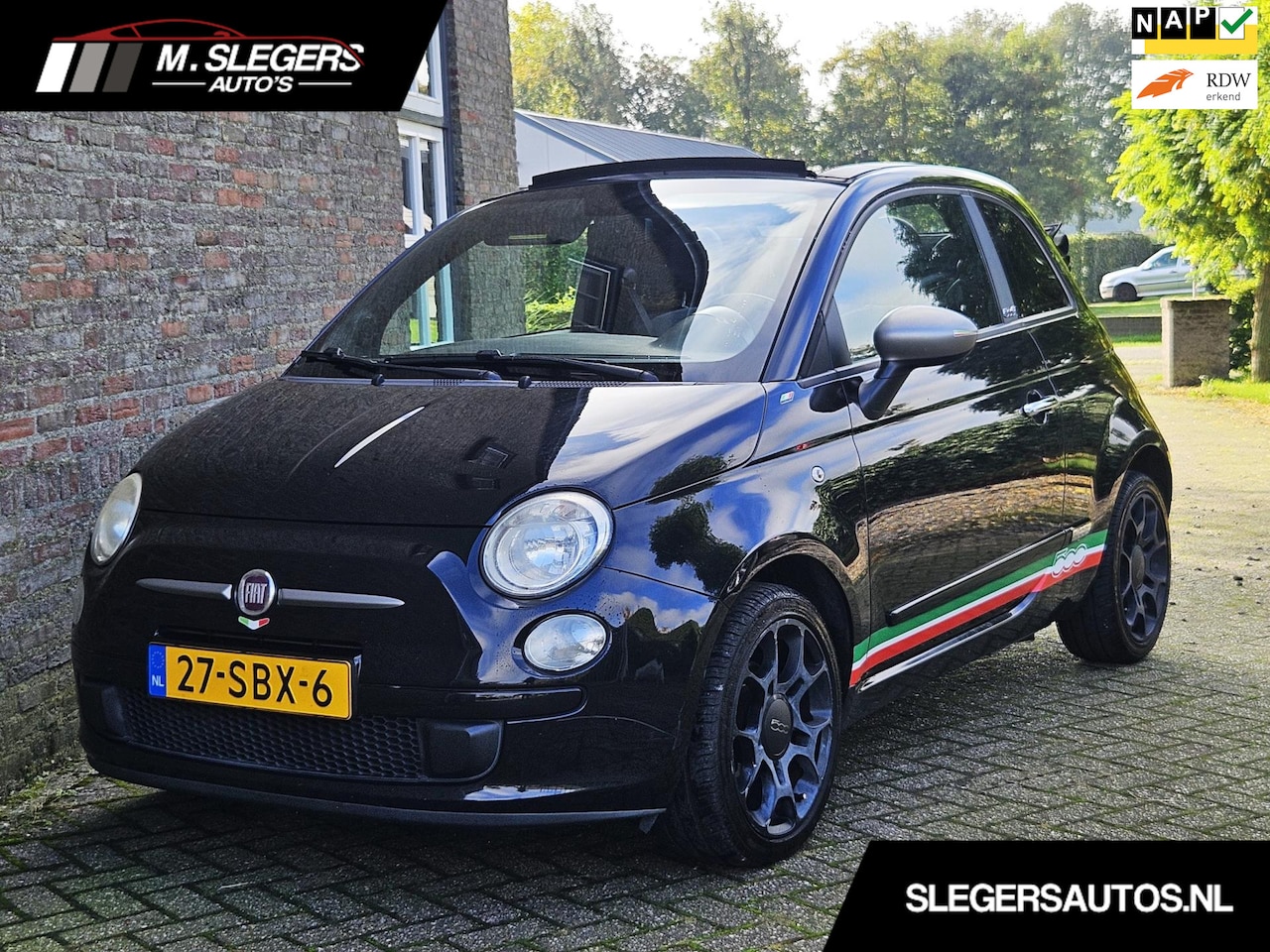 Fiat 500 C - 0.9 TwinAir*Cabrio*Airco*PDC*NAP - AutoWereld.nl