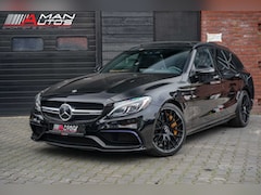 Mercedes-Benz C-klasse Estate - C63S AMG Pano/Burm/Perf-zetels/Ceramic/Memory/360/Night