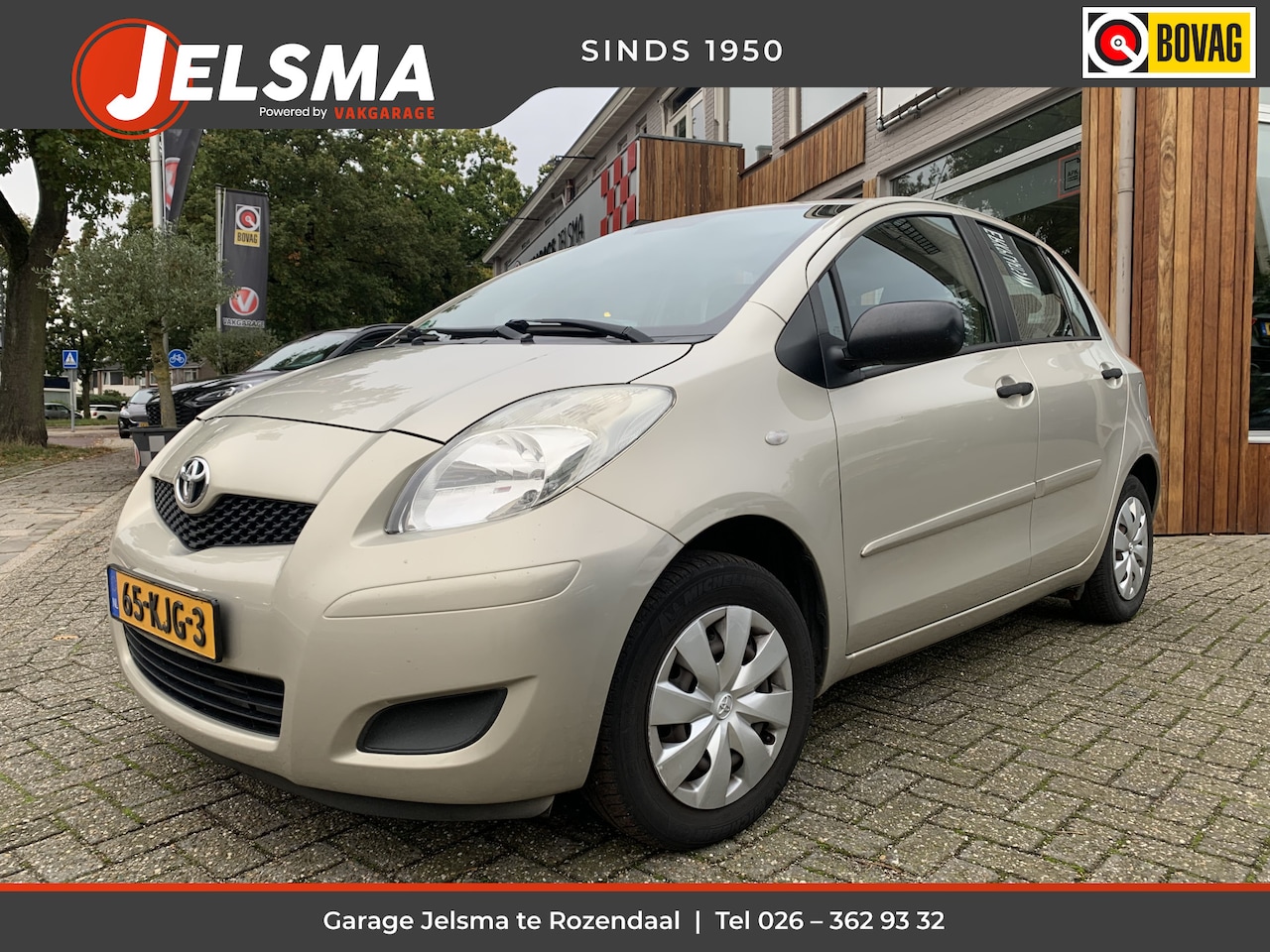 Toyota Yaris - 1.0 VVTi Acces 5d. Airco | Trekhaak - AutoWereld.nl