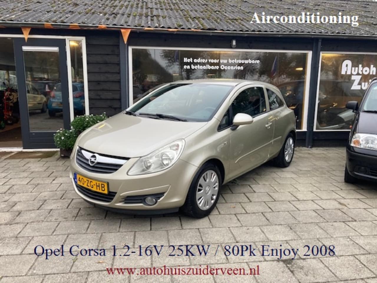 Opel Corsa - 1.2 16V 3DRS 59KW / 80PK Enjoy Airco - AutoWereld.nl