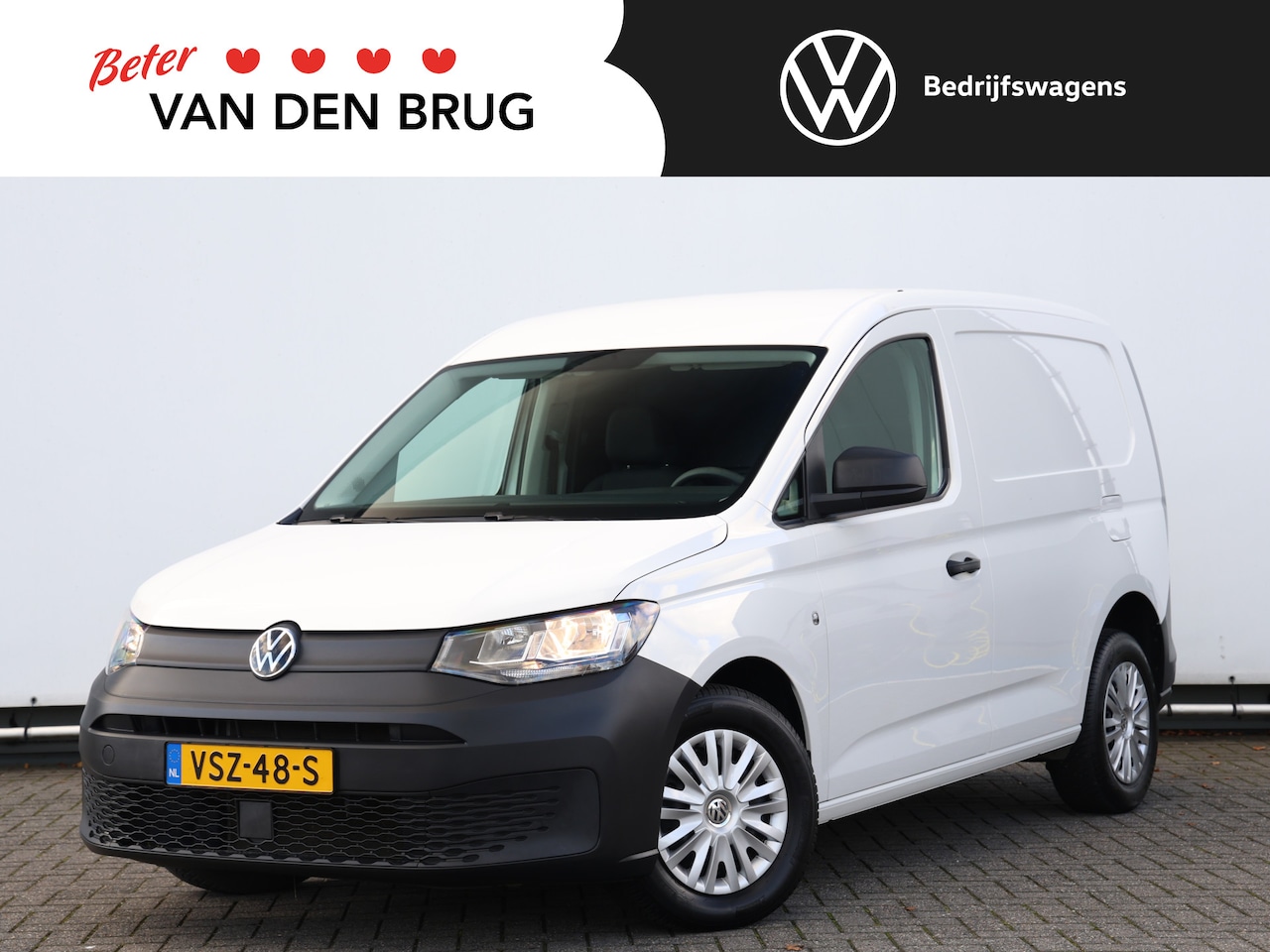 Volkswagen Caddy Cargo - 2.0 TDI 75PK Economy Business | Airco | Cruise | Multi-Stuur | App-Connect Navi | Betimmer - AutoWereld.nl