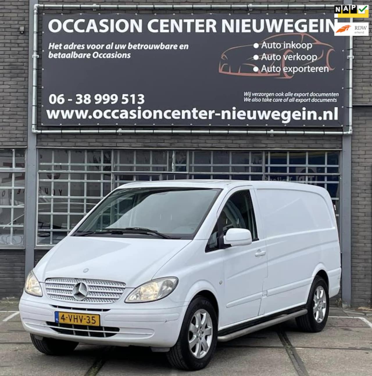 Mercedes-Benz Vito - 109 CDI LANG 2010 Airco/KM NAP/NWE APK! - AutoWereld.nl