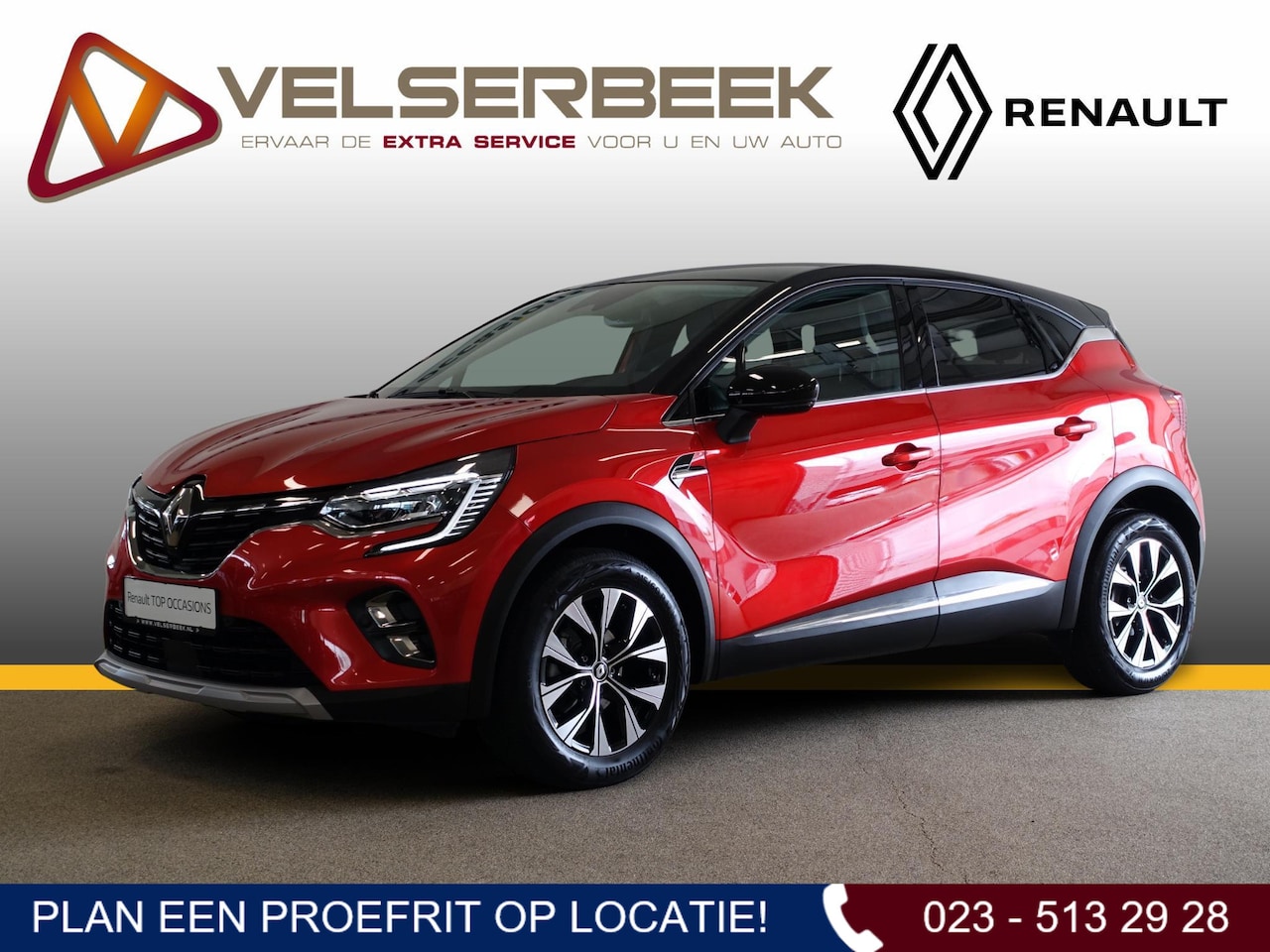 Renault Captur - E-Tech Hybrid 145 techno * 3026 Km / Automaat * - AutoWereld.nl