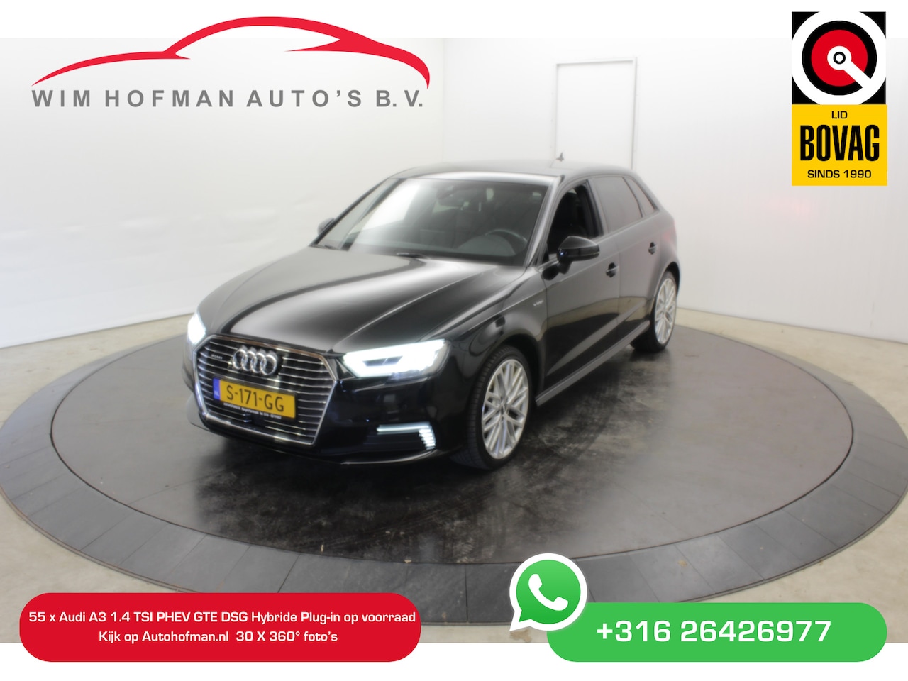 Audi A3 Sportback - 1.4 e-tron S-Line Virtual Pro Line plus Stoelver. - AutoWereld.nl