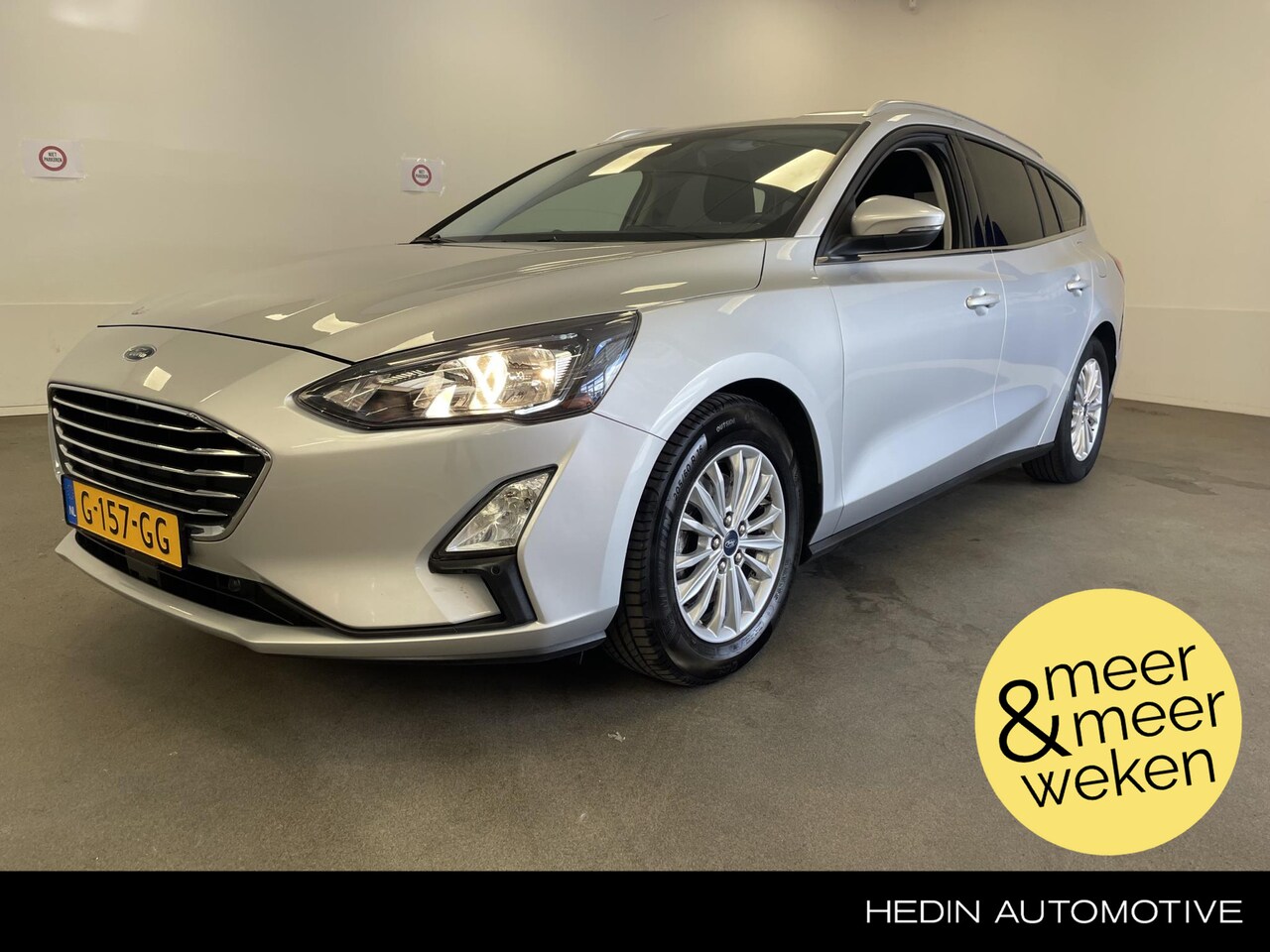 Ford Focus Wagon - 1.0 EcoBoost Titanium Business Automaat / Trekhaak / Navigatie / Cruise Control - AutoWereld.nl