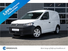 Volkswagen Caddy - Airco | Navi by App | DAB+ | Trekhaak | Armsteun | Reservewiel