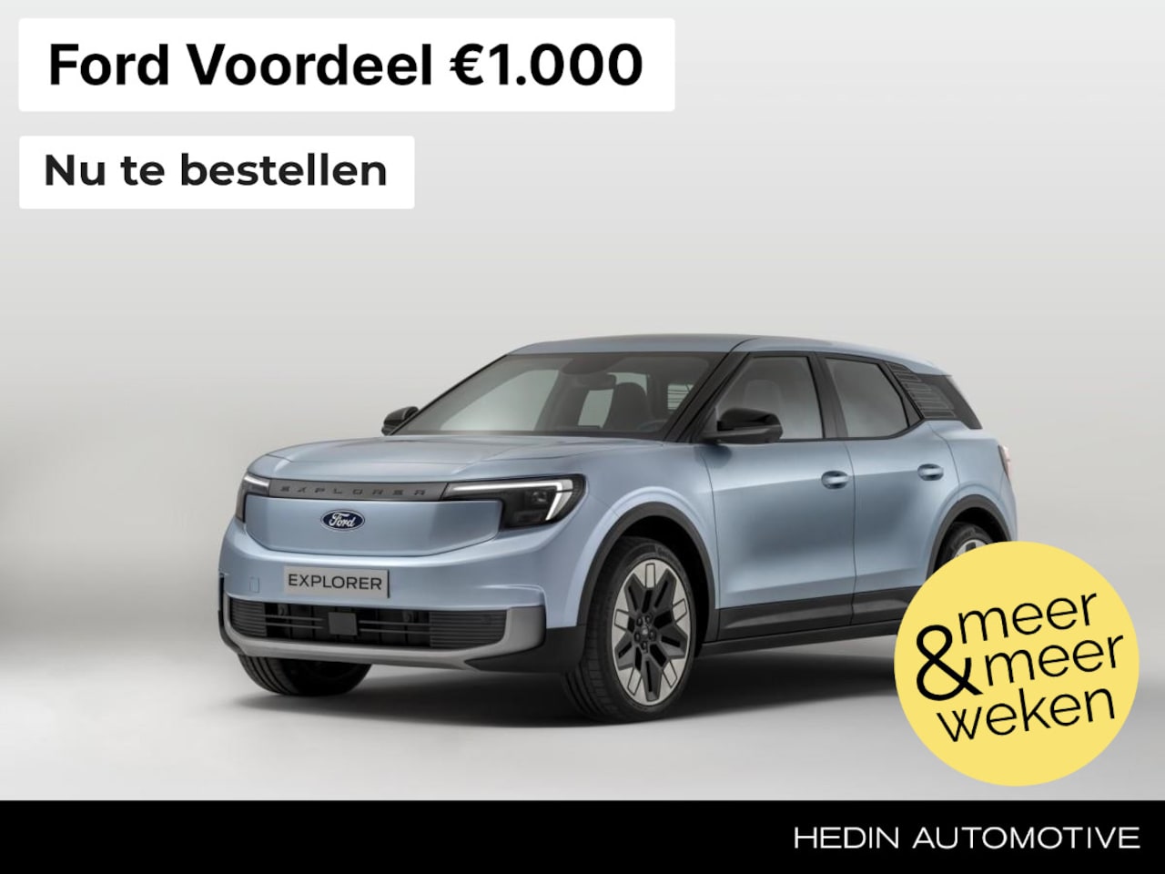 Ford Explorer - Premium Extended Range RWD 77 kWh | Nu te bestellen | - AutoWereld.nl