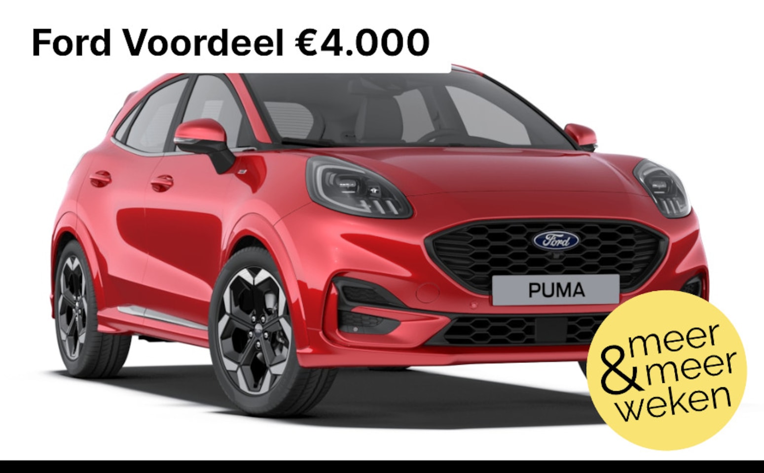 Ford Puma - 1.0 EcoBoost Hybrid ST-Line X 1.0 EcoBoost Hybrid ST-Line X - AutoWereld.nl