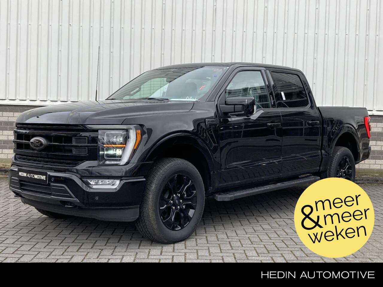 Ford F150 - USA F-150 5.0 V8 SuperCrew Lariat 4x4 FX4 Black Edition - AutoWereld.nl