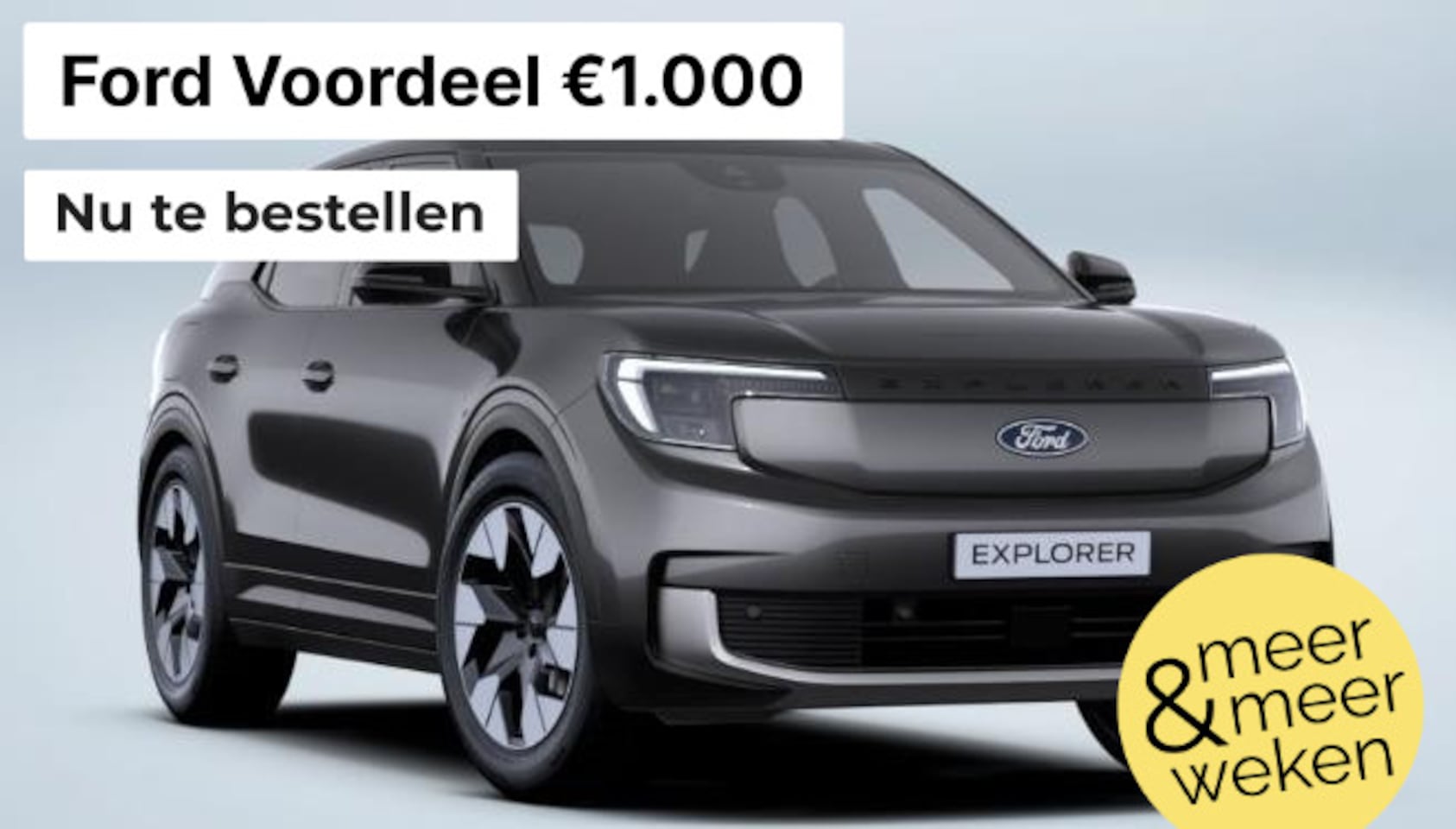 Ford Explorer - Premium Extended Range RWD 77 kWh te bestellen vanaf €49.950 - AutoWereld.nl