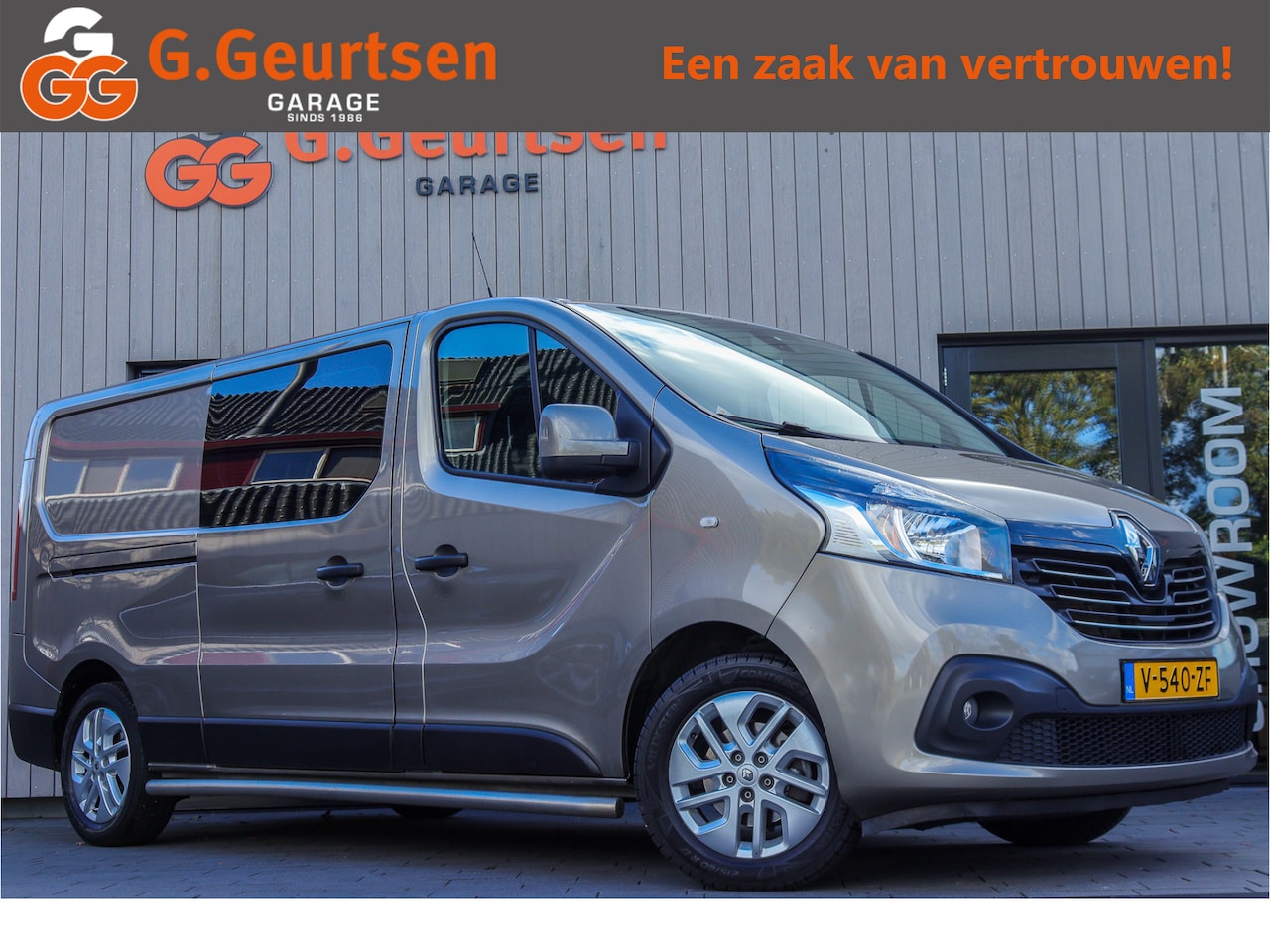 Renault Trafic - 1.6 dCi L2H1 DubbelCabine, Luxe Energy, 5-Persoons, Navigatie, ECC-airco, Sidebars, - AutoWereld.nl