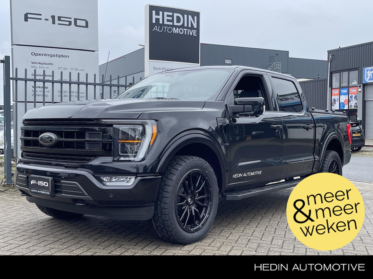 Ford F150 - F-150 LARIAT 5.0 V8 SuperCrew 4x4 Triple Black Edition - AutoWereld.nl