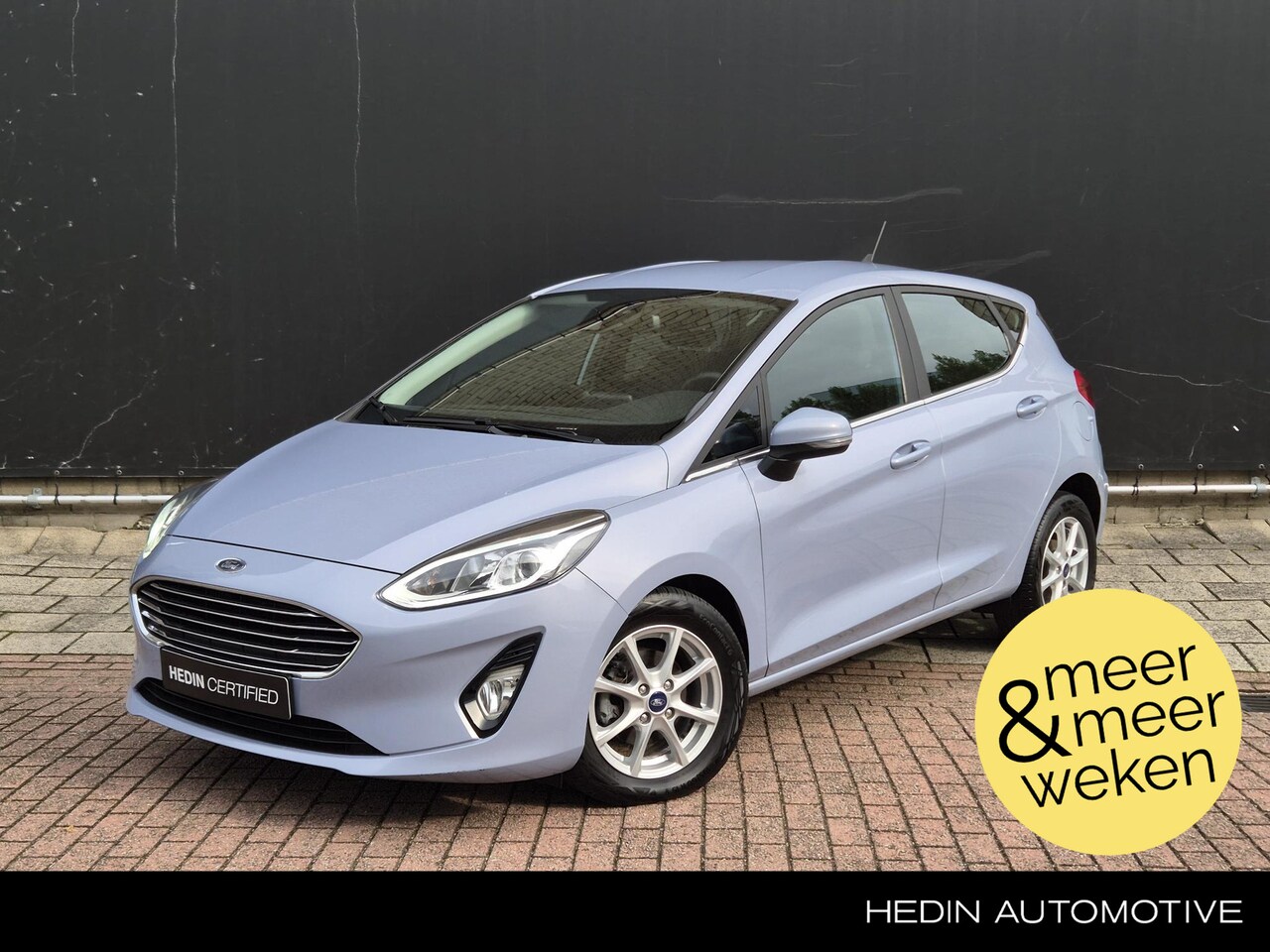 Ford Fiesta - 1.0 EcoBoost Titanium | Stoel + Stuurverwarming | Key-less Entry + Start | Apple & Android - AutoWereld.nl