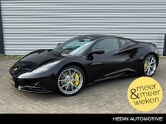 Lotus Emira - First Edition 2.0T | Automaat | Zwart Alcantara | 20-inch | Touring onderstel