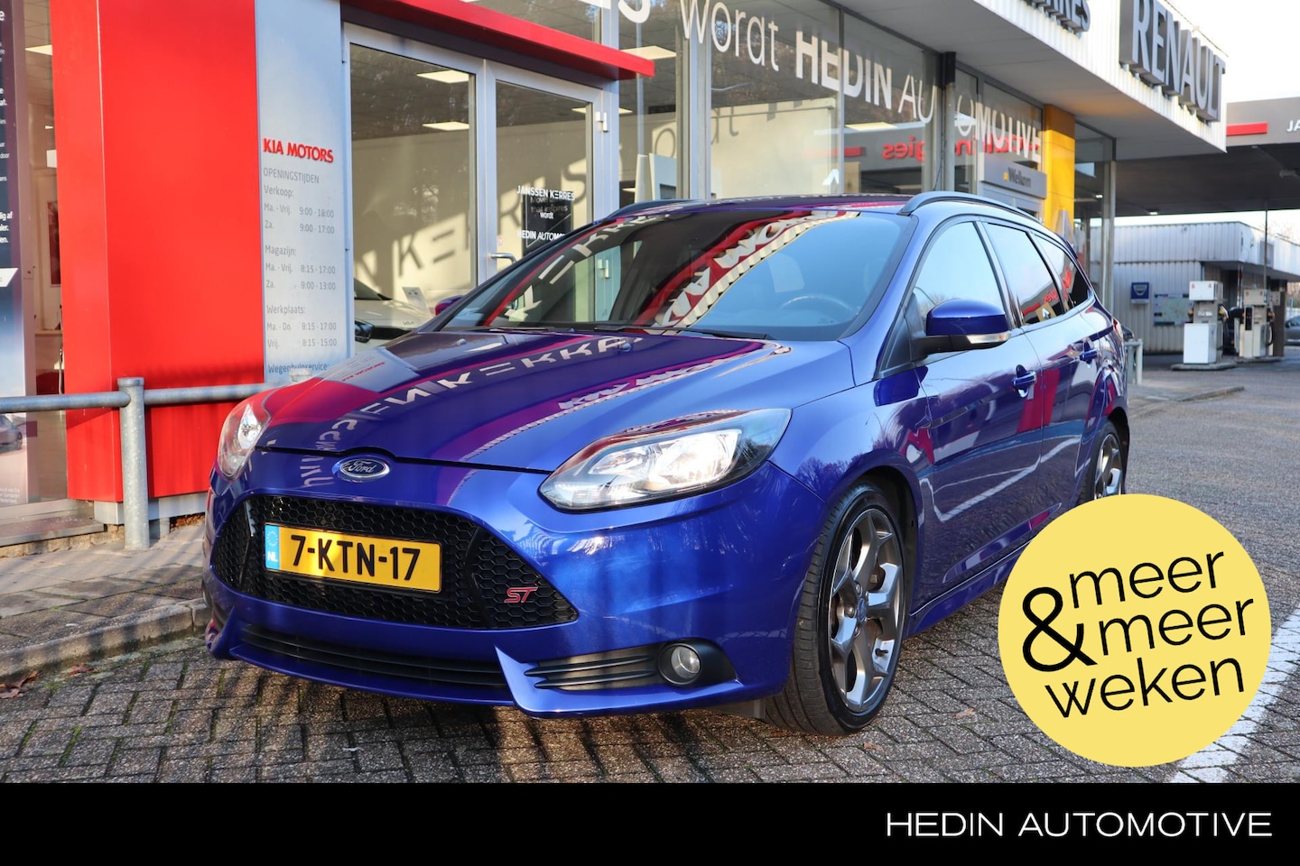 Ford Focus Wagon - 2.0 EcoBoost ST-250PK | Navigatie | Climate Contro Leder/Stof | 250pk - AutoWereld.nl