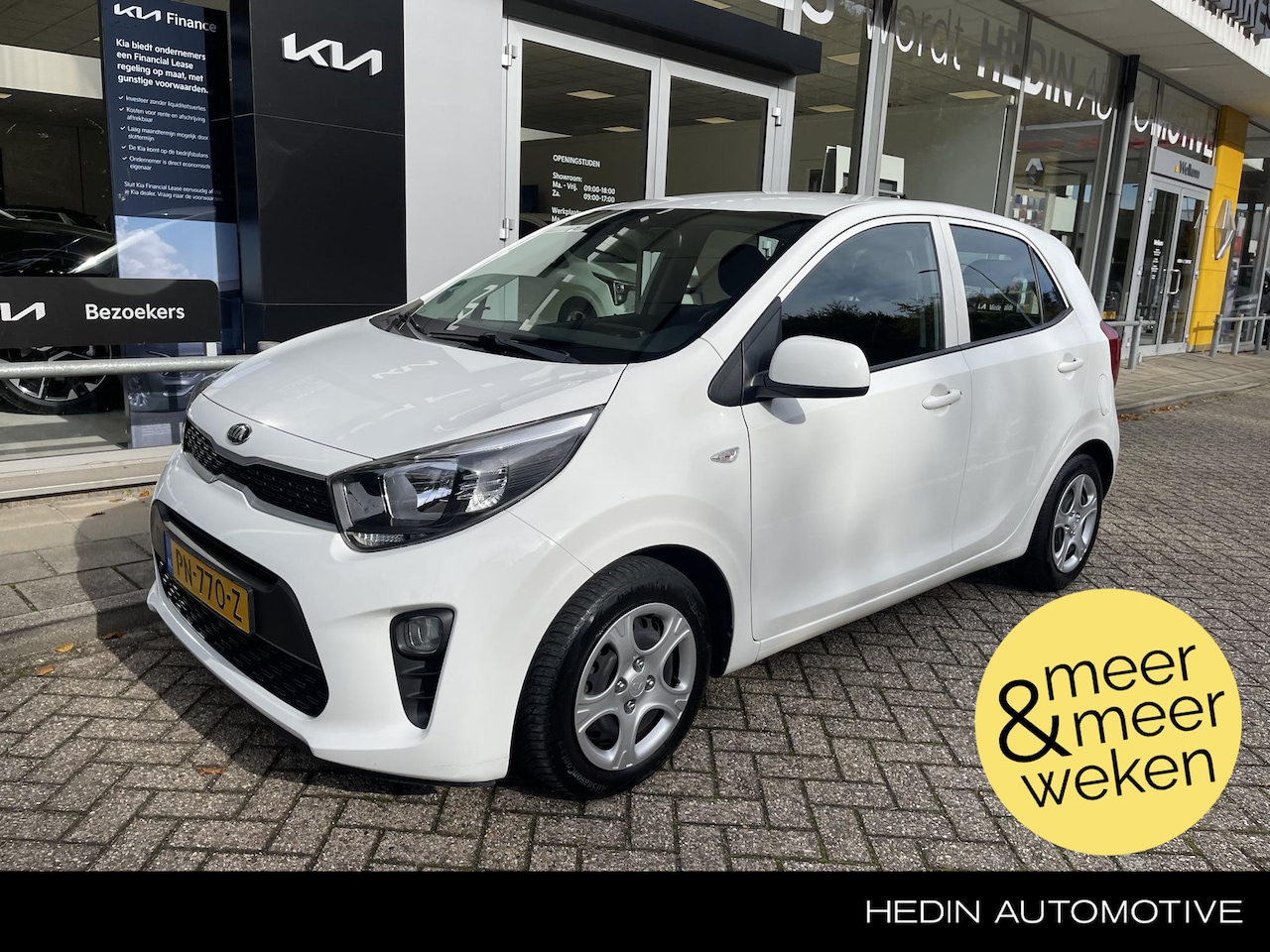 Kia Picanto - 1.0 CVVT EconomyPlusLine | AIRCO | BLUETOOTH | ELEC RAMEN VOOR | - AutoWereld.nl