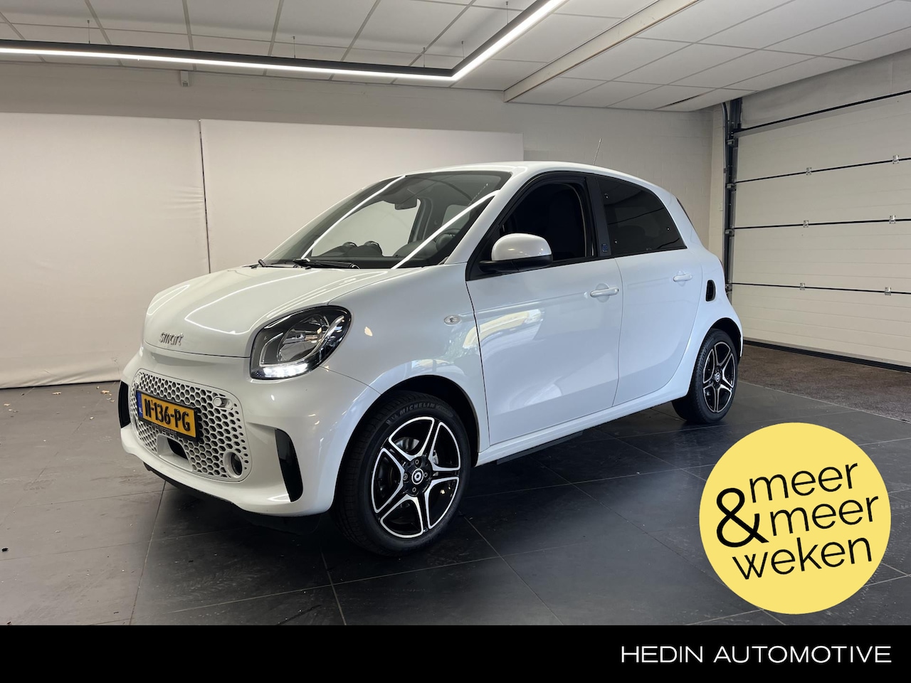 Smart Forfour - EQ Comfort Parelmoerwit | Cruise | Climate |Stoelverwarming | Parkeersensoren | - AutoWereld.nl