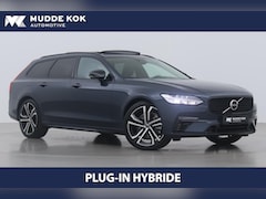 Volvo V90 - T6 Recharge Ultimate Dark | Long Range | Luchtvering | 360° Camera | Head-Up | Panoramadak