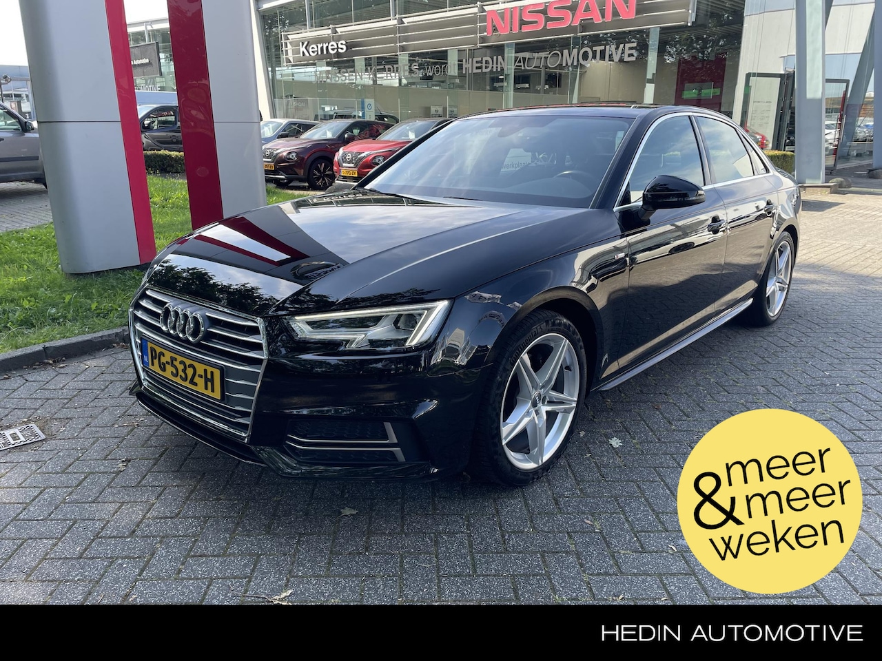 Audi A4 Limousine - 1.4 TFSI Sport S line edition Automaat, Trekhaak, Navigatie - AutoWereld.nl